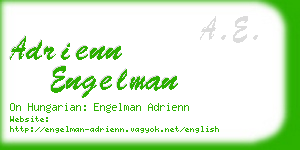 adrienn engelman business card